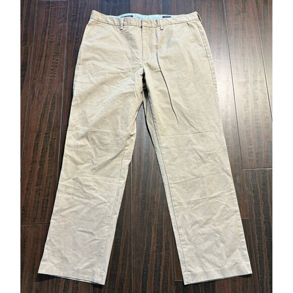 J Crew Pants Mens *36X30 Bedford Tan Cotton Modern Fit Chino Preppy Straight Leg - Picture 1 of 10